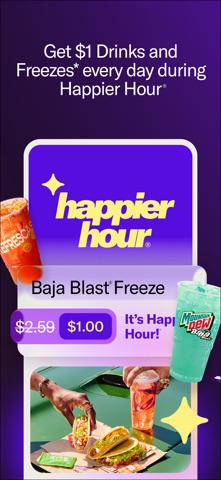 Скриншот Taco Bell Fast Food & Delivery 5